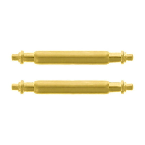 2- 13MM GOLD SPRING BAR FOR ROLEX WATCH STRAP BAND LADY PRESIDENT 69178 179178