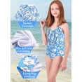 thumbnail image 3 of As Rose Rich Girls Swimsuit Ruffle One Piece Bathing Suits UPF50+, 14, 3 of 8