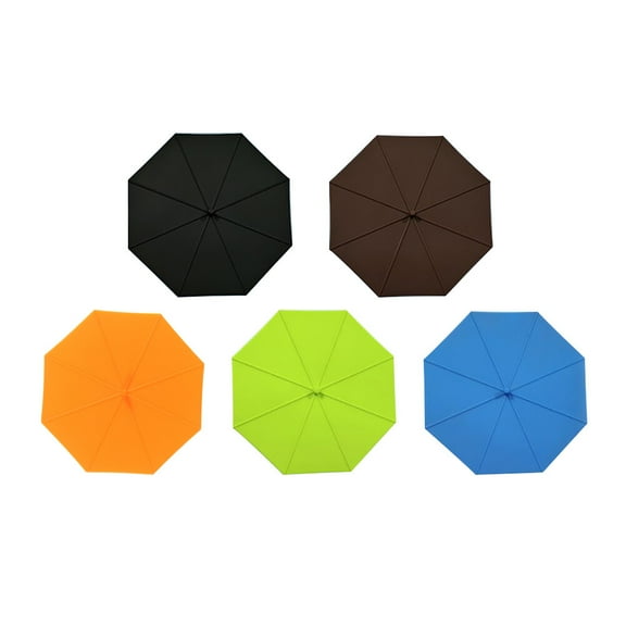 Cup Cover, Household Mug Lid, Umbrella Shaped Mug Cover, Silicone Cup Lid, Cup Supply5pcs Household Cup Covers Umbrella Shaped Mug Lids Dust-proof Mug Covers Cup Accessory