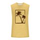 thumbnail image 4 of Camiseta sin mangas de cuello redondo para hombre, informal, a la moda, con estampado, deportiva, de poliéster, 4 of 5