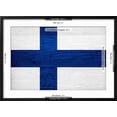 thumbnail image 5 of Art.com Finland Flag Design with Wood Patterning - Flags of the World Series Art Print by Philippe Hugonnard, Black Frame Wall Art, 29" x 21", 5 of 5