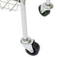 thumbnail image 5 of Household Essentials Heavy Duty Chrome Utility Cart, 5 of 5