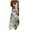 Green A2, variant on Hrsba Casual Summer Dresses for Women,Sleeveless Print V Neck Spaghetti Strap Dress for Daily Wear