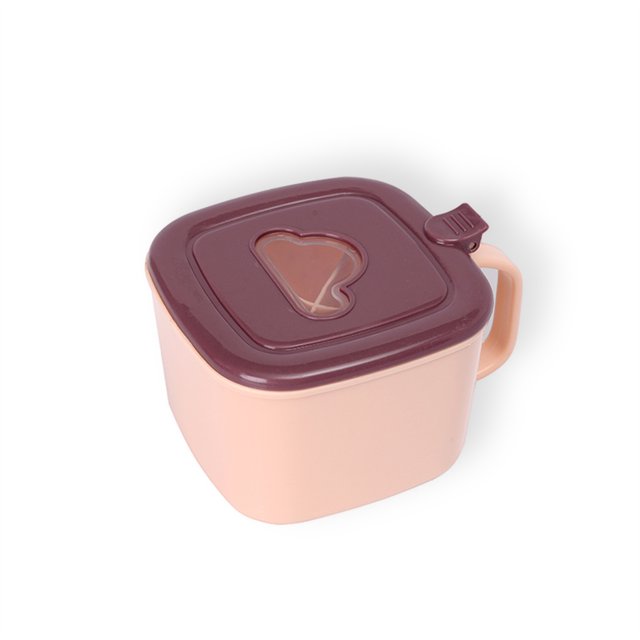 Combinación de caja de especias Kit de condimentos de rejilla múltiple Cajas de almacenamiento Contenedores a prueba de polvo Frascos a prueba Organizadores de utensilios de cocina Rosado morado