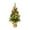 Green-2B-home supplies, variant on ABPWLY Home Mini Christmas Tree Pinecone 17in Desktop Simulation Ornament Decoration Wood Plastic Green with LED Lights House Warming Gifts New Home