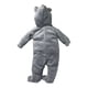 thumbnail image 3 of Mamleuco con Gorro Bordado Kiss Koala Gris Baby Kisses Mameluco2344, 3 of 4