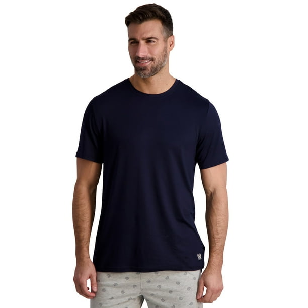 Chaps Men's Brushed Performance Sleep Crewneck Tee