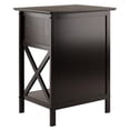 thumbnail image 6 of Winsome Xylia 1-Drawer Transitional Solid Wood Storage End Table in Coffee, 6 of 11
