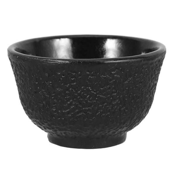 Tazas de té de hierro fundido hechas a mano, tazas de té Vintage de estilo japonés, tazas de café expreso de Metal pequeñas Retro para té y café y Matcha de 35ml