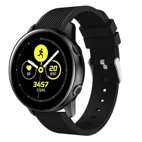 Mascarry For Samsung Galaxy Watch Active 2 Gear 40 42 44mm Loop Watch Band Strap Silicone Grey Walmart Com Walmart Com