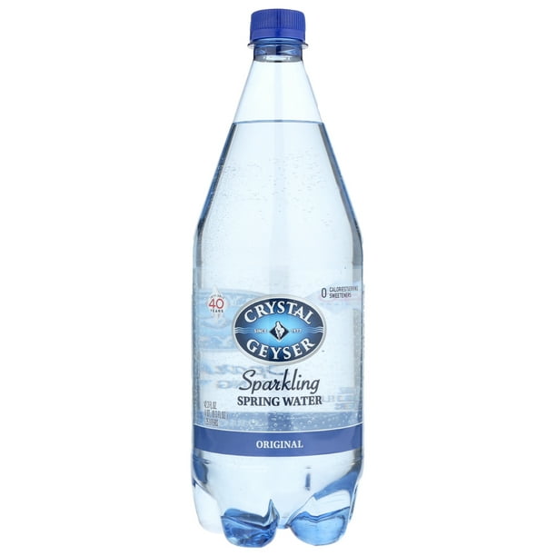 Crystal Geyser Sparkling Mineral Water Original, 1.25 Ltr