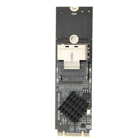 Riousery M.2 NVME to SFF 8087 SATA 3.0 Expansion Card, 4 Port 6Gbps Controller Card for Windows 10 11 Linux (5.12 inches / 13 cm)