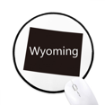 thumbnail image 1 of Wyong Tapis de Souris Rond pour Bureau des États-Unis d'Amérique pour Ordinateur, 1 of 2
