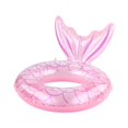 thumbnail image 1 of Boya de sirena, 1 pieza de anillo de natación inflable rosa de PVC, boya de sirena con cola, adecuada para bebés, niños y adultos, vacaciones de verano, playa, juguetes para deportes acuáticos, 1 of 5