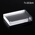 thumbnail image 1 of Luckyn Transparent Acrylic Photo Frame Magnetic Poster Display Stand 7x10.5cm, 1 of 10