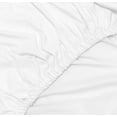 thumbnail image 3 of Jennifer Adams Lux Collection Sheet - Set 3 Piece (Full, White), 3 of 4