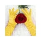 thumbnail image 4 of Guantes largos para mujer INSPIRE CHIC de los años 1920, mitones de dedo completo para fiesta de noche, guantes de ópera elegantes, amarillos brillantes, talla única, 4 of 5