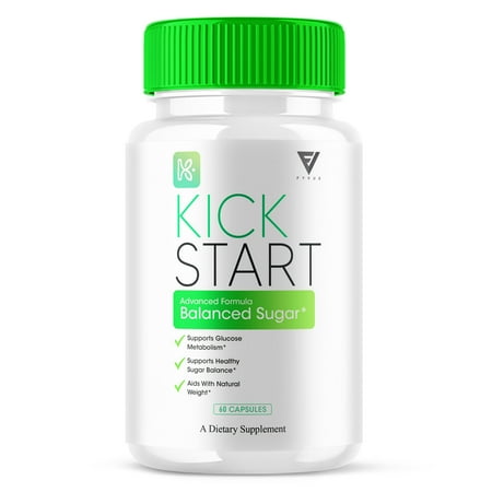 Kick Start Glycogen Pills, KickStart Gluco Support (60 Capsules)