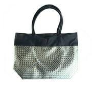 Saks Fifth Avenue 'Summer 2012 Exclusive Woven Metallic Large Tote Bag' New