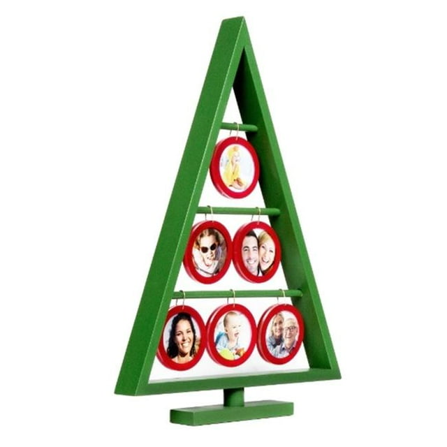 Edgewood 1079102381 Tree Frame with Hanging Photo Frames - Green