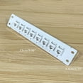 thumbnail image 4 of Ethernet Patch Panel Cat6 8 Port RJ45 Wall & Rack Mount Keystone Jack Module, 4 of 18