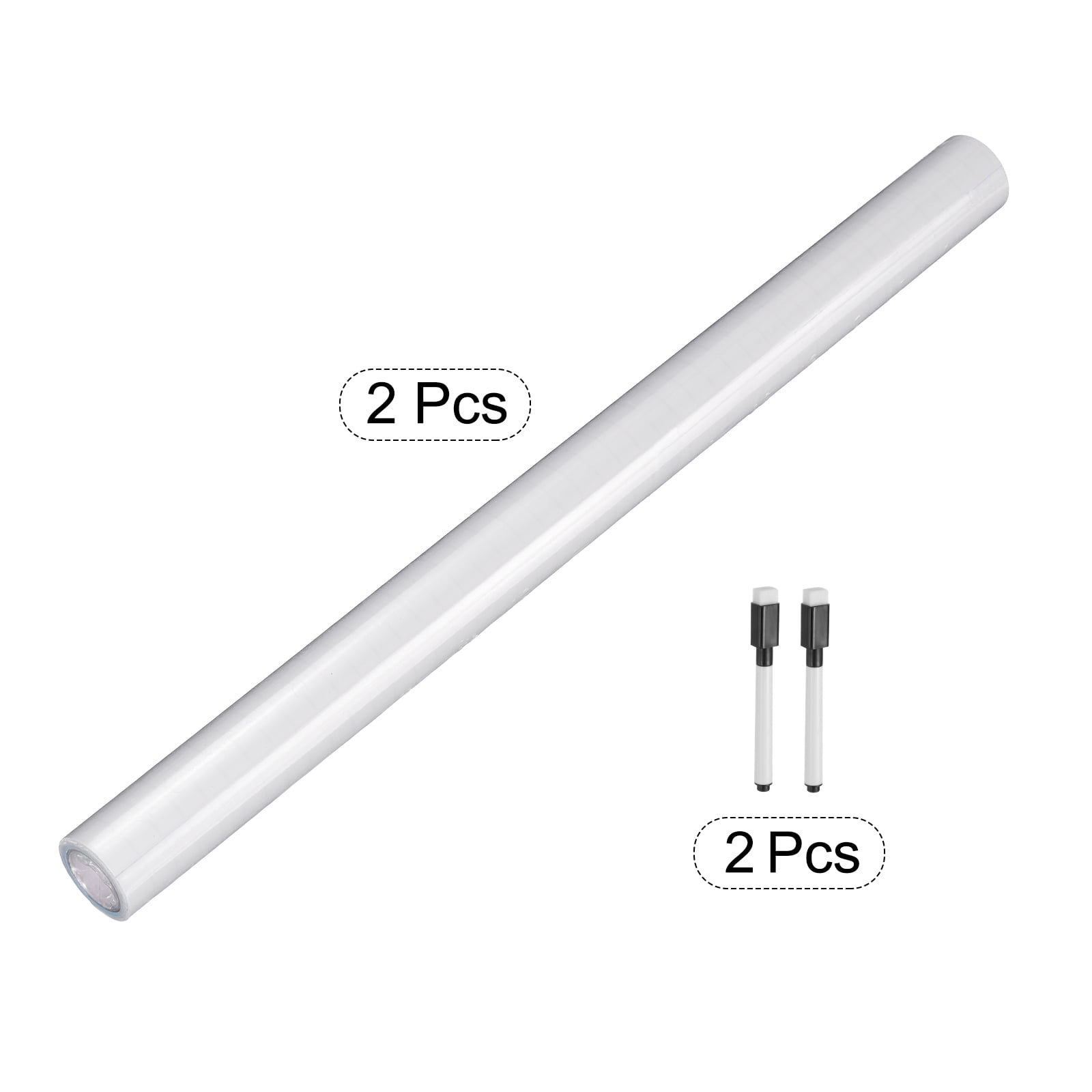 Unique Bargains Whiteboard Wall Sticker Roll Dry-Erase Board 39.4" x 23.6"
