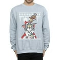 thumbnail image 3 of Tom And Jerry Mens Christmas Fair Isle Sweatshirt, 3 of 5