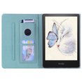 thumbnail image 3 of SaniMore Wallet Case for Kindle Paperwhite 11th Generation 6.8" 2021, PU Leather Magnetic Closure Cover Support Pencil Holder Card Slot & Kickstand Full Body Protective Shell, Blue, 3 of 6