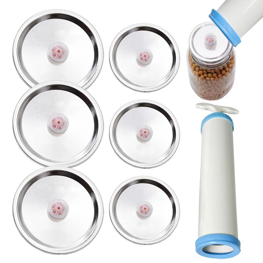 Tohuu Mason Jar Vacuum Kit Canning Jar Vacuum With Manual Jar For