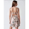 thumbnail image 6 of Printed Bodycon Mini Dress with Square Collar, 6 of 6