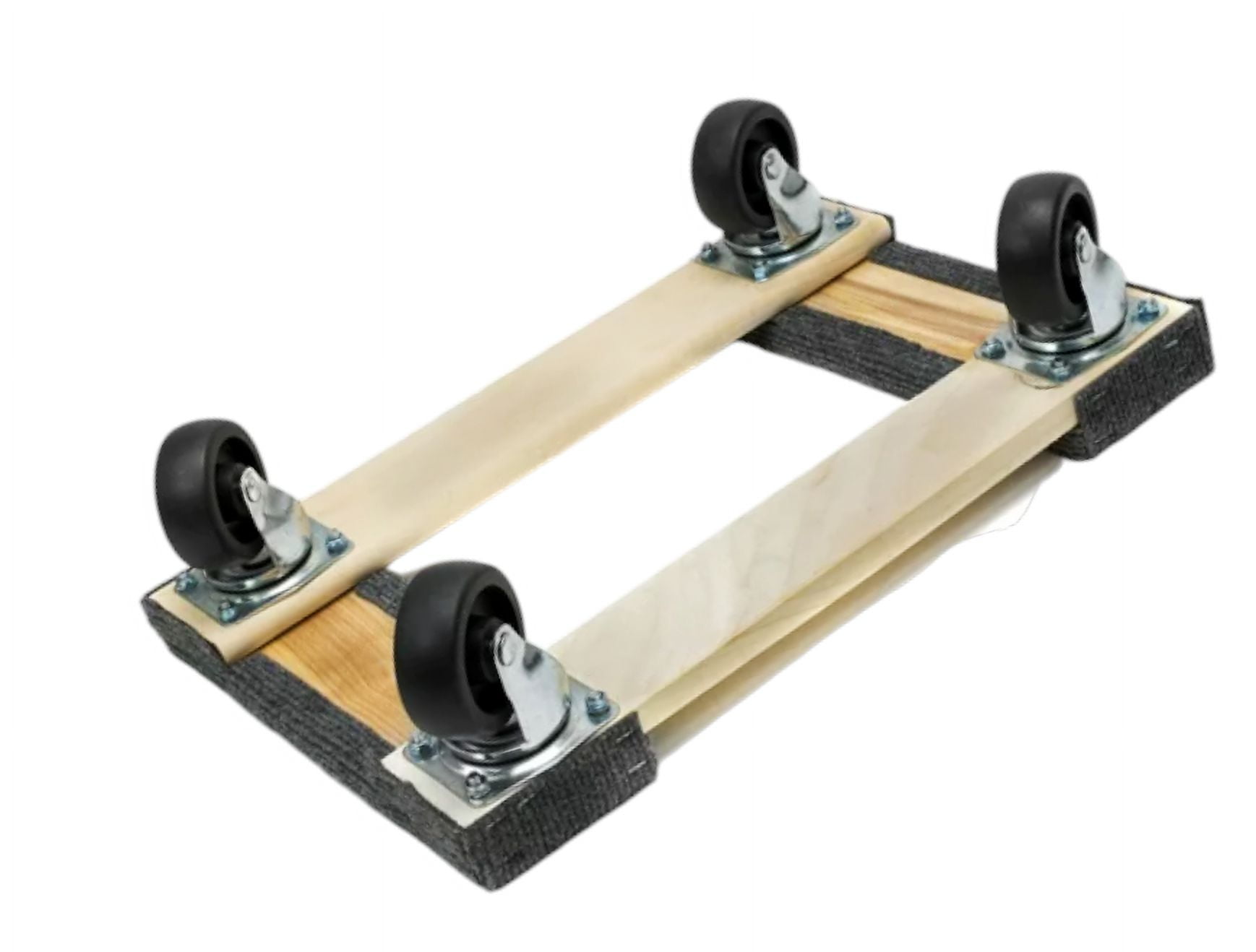 Franklin Moving Dolly 18 x 12 in Hardwood Swivel Casters Mover, 1000 lbs Capacity Furniture Dolly.
