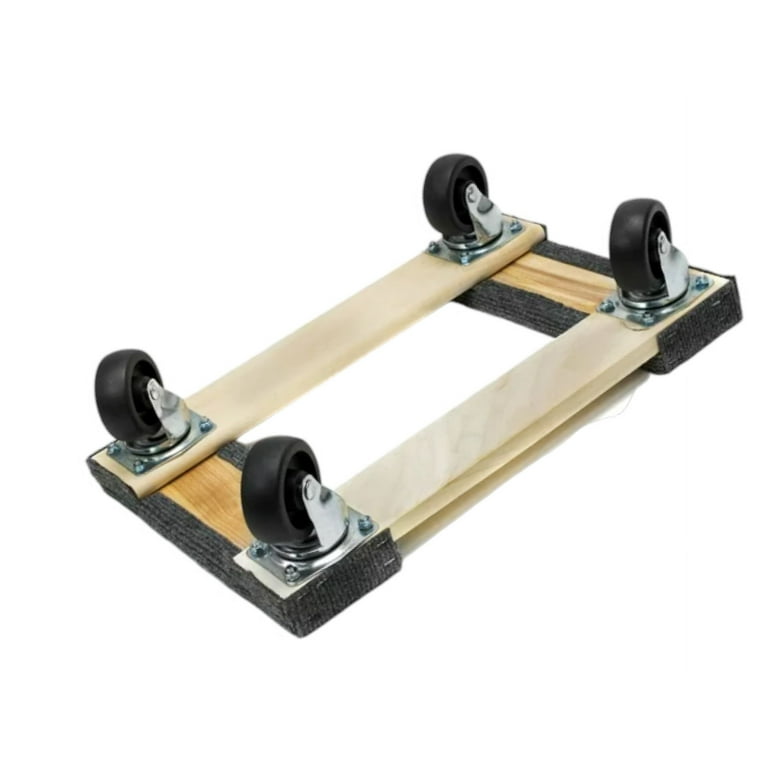 Franklin Moving Dolly 18 x 12 in Hardwood Swivel Casters Mover
