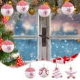 thumbnail image 7 of Hwkond Christmas Tree Balls 3pc Festival Pendant Accessories Elegant Christmas Tree Decorations Pendants Suitable For Indoor And Outdoor Use,White, 7 of 7