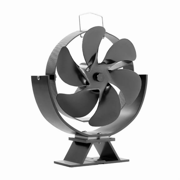 Adjustable Angle Heat Powered Stove Fan Fireplace Fan Silent Operation Circulating Warm Air Saving Efficiently Fireplace