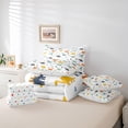 thumbnail image 6 of Homewish Colorful Dino 7-Piece Bedding Comforter Set for Boys Girls,Cartoon Animal Dinosaur King Bedding Sets,Kawaii Woodland Wildlife Ultra Soft Bed Sheets,Ultra Soft Home Decor,Reversible, 6 of 8