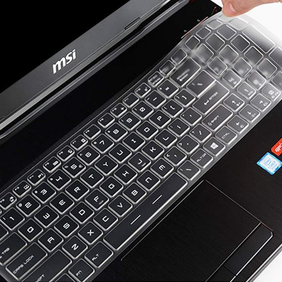 shiyou-Keyboard Cover for MSI Raider GE77HX GE77 GE76 GE75 GE63, MSI Stealth GS76 GS75, MSI Vector/Leopard GP76 GP75, MSI Katana GF75, MSI Titan GT76, MSI Pulse GL75 GL65 15.6 17.3 MSI Gaming Keyboar