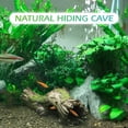 thumbnail image 3 of hygger Aquarium Ornament Poly Resin Wood Trunk Log, Driftwood Fish Tank Decoration, Hideout Caves for Betta, 3 of 8