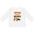 thumbnail image 3 of Inktastic Beagle Dog Lover Gift Boys or Girls Long Sleeve Toddler T-Shirt, 3 of 5