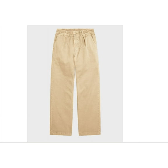 Boy's Easy Pleated Twill Pants, Size 2-7