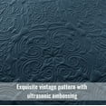 thumbnail image 4 of Exclusivo Mezcla King Quilt Bedding Set, Lightweight Vintage King Size Quilts with Pillow Shams, Soft Bedspreads Coverlets for All Seasons (104"x96", Navy Blue), 4 of 8