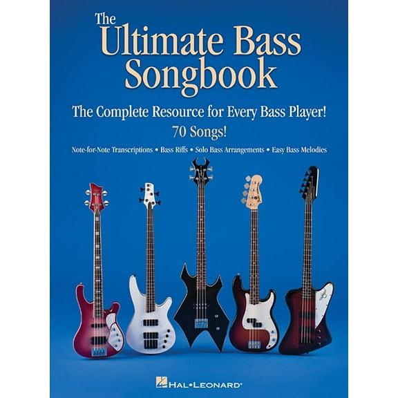 The Ultimate Bass Songbook: The Complete Resource for Every Bass Player!, (Paperback)