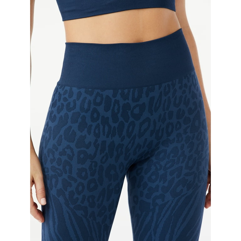 Sofia Active by Sofia Vergara Women s Seamless High Waisted Animal