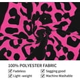 thumbnail image 4 of Pink Leopard Lips Tapestry Wall Hanging Tapestries Wall Backdrop Room Poster Art Aesthetic Decor for Home Office Bedroom Living Room Dorm, 4 of 7