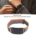 thumbnail image 3 of BIMZUC Replacement Watch Strap Fit For WHOOP 4.0 Breathable Adjustable Nylon Sport Wristband, Orange Grey, 5.5-8.7 inches / 14-22 cm, 3 of 9