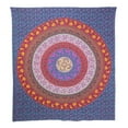 thumbnail image 2 of Oussum Mandala Tapestries , Purple and Red, 2 of 3