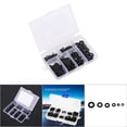 thumbnail image 4 of Nylon Flat Washers, 500pcs M2 M2.5 M3 M4 M5 M6 Assortment Kit with Box, for Load Spreading Surface Protection Vibration Reduction, 4 of 7