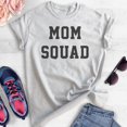 thumbnail image 2 of Mom Squad T-shirt, Unisex Women's Shirt, Mom Shirt, Mama Shirt, Mother Shirt, Mother's Day Shirt, Heather Ash, Small, 2 of 6