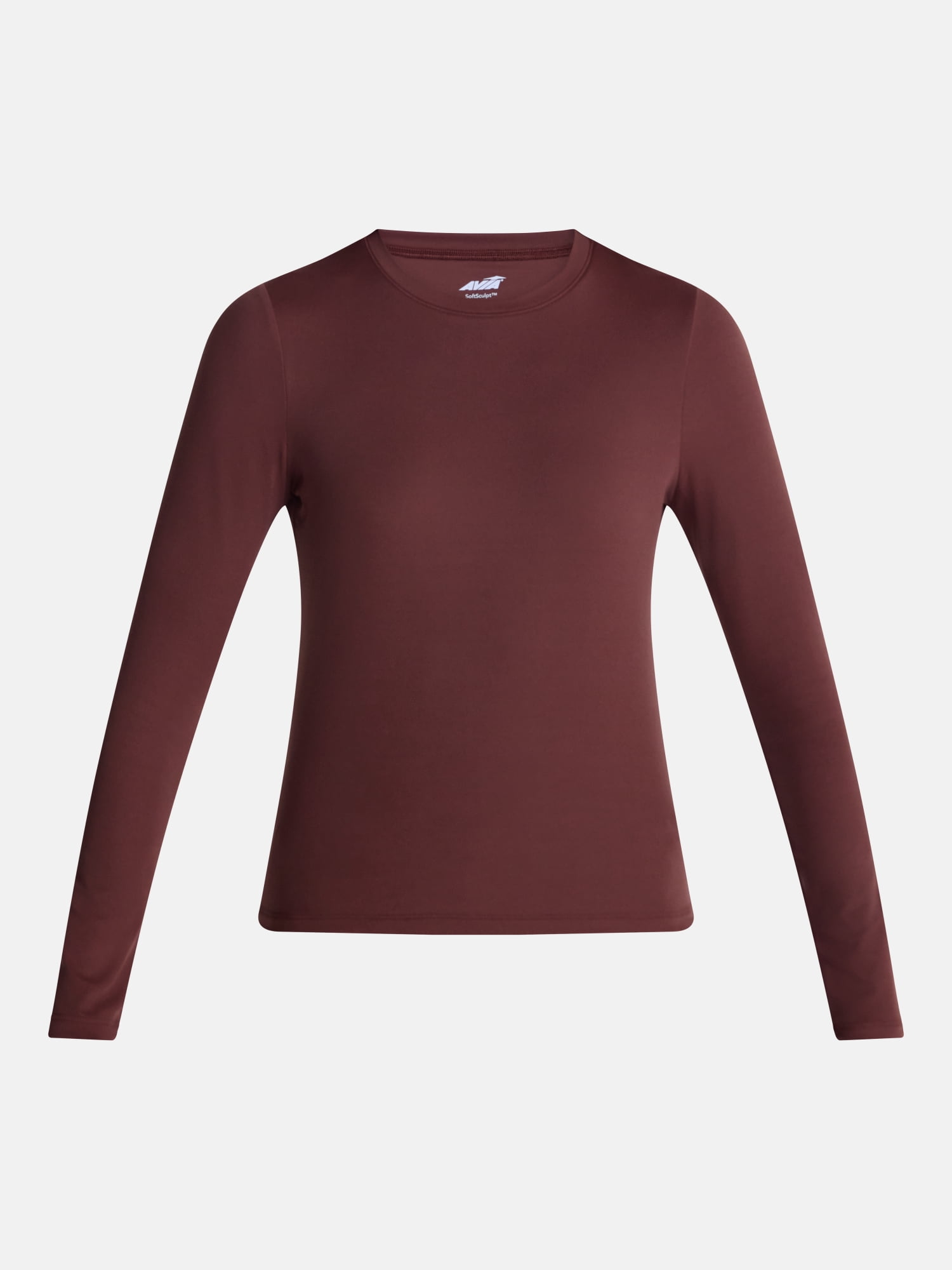 Avia Women’s SoftSculpt Top with Long Sleeves, Sizes XS-XXL