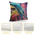 thumbnail image 4 of Orinice Shark Graphic Decorative Throw Pillow Cover for Home Couch Living Room Bed Sofa - High-Quality Cushion Case for Men Women Boys Girls - 1PC Pack 20x20in, 4 of 5