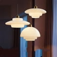thumbnail image 2 of Arturesthome Art Deco Milk White Glass Pendant Light, 2 of 17